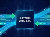 AI-genererad marknadsföringsbild av den ryktade Exynos 2700 SoC. (Bildkälla: Kaulenda on X)
