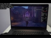 Star Wars Outlaws körs på en MacBook Pro M3 Max med Crossover Preview och Game Porting Toolkit 3.0 via D3DMetal-översättning på macOS Tahoe (Bildkälla: YouTube/Andrew Tsai)