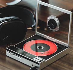 Den bärbara CD-spelaren Shanling EC Zero AKM har Bluetooth-överföring, CD-rippning och USB DAC-funktioner. (Bildkälla: Shanling)