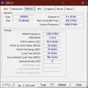 CPU-Z minne