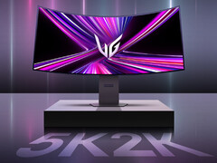 UltraGear OLED 45GX950A är det enda exemplet på LG Displays nya 5K2K- och 44,5-tums WOLED-panel som faktiskt har lanserats. (Bildkälla: LG)