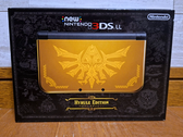 En "New Nintendo 3DS LL Hyrule Edition"-konsol som för närvarande är listad för nästan 1000 dollar på eBay (bildkälla: eBay)