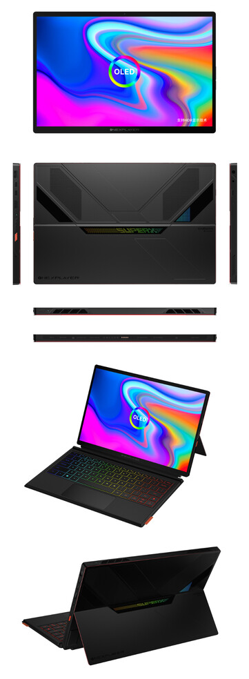 OneXPlayer Super X med luftkylning. (Bildkälla: One-Netbook)