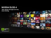 Nvidias senaste teknik för uppskalning, DLSS 4, stöds nu i över 100 spel och appar. (Bildkälla: Nvidia)