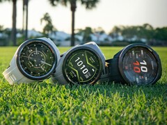 Garmins Approach S70 smartwatch (bilden) får programvaruversion 25.11. (Bildkälla: Garmin)