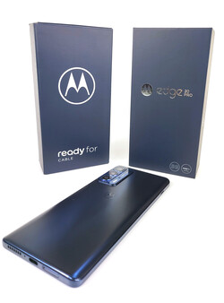 I granskning: Motorola Edge 20 Pro. Testapparat tillhandahållen av Motorola Tyskland