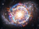 En konceptuell bild av en supernova