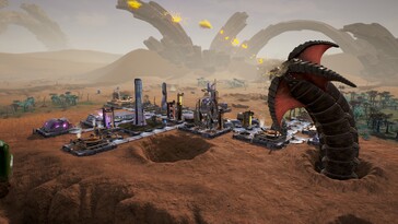 En bild som visar en varelse i Aven Colony.