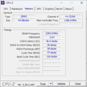 CPU-Z Minne