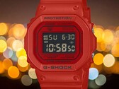 Casios nya G-Shock med röd lykta kan ha en liknande design som DW-5600RRB-4 (ovan)