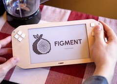 Figment kombinerar sin nya e-läsare med en gamepad (Bildkälla: Pedro Makes)