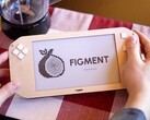 Figment kombinerar sin nya e-läsare med en gamepad (Bildkälla: Pedro Makes)