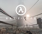 En banner för Half-Life-serien visas