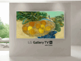 LG:s nya Gallery TV kommer att finnas tillgänglig i storlekarna 55 och 65 tum. (Bildkälla: LG)