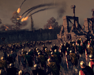 En bild som visar en belägring och onager i Total War: Attila.