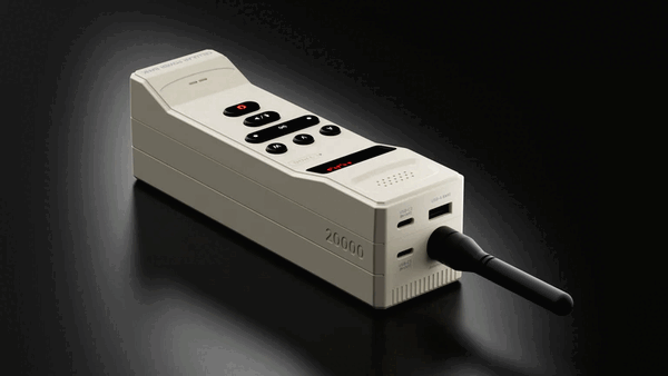 Trozk Cellular Power Bank har tre USB-portar och en avtagbar antenn.