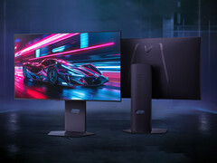 UltraGear OLED 32GX850A har ett justerbart stativ. (Bildkälla: LG)