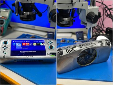 PS4:s startskärm och ovansidan av handhållna enheter.