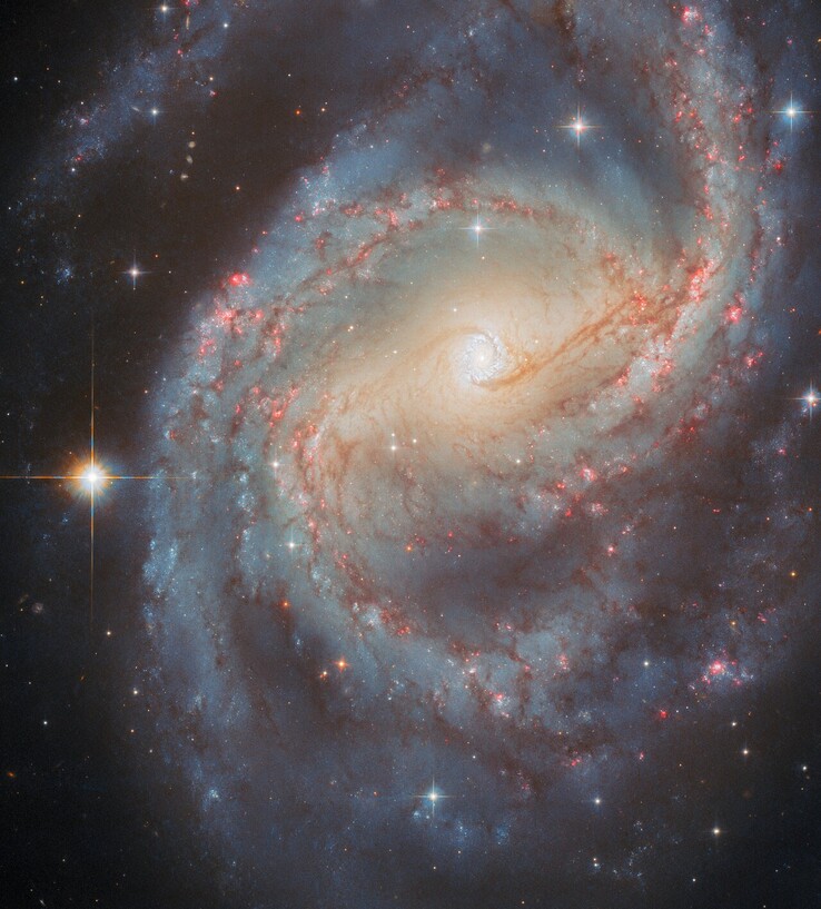 Senaste Hubble-bilden av NGC 6951 (Bildkälla: ESA/Hubble, NASA, L. C. Ho, G. Brammer, A. Filippenko och C. Kilpatrick)