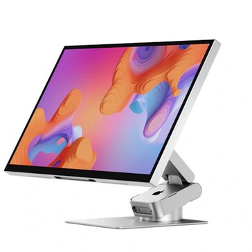 Mac Mini kan monteras. (Bildkälla: Alogic)