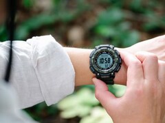 Klockan Casio Pro Trek PRG340ANS-3 (bilden) finns nu tillgänglig i USA. (Bildkälla: Casio)