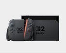 Nintendo Switch 2 dockad med Joy-Con 2-kontrolltillbehöret. (Bildkälla: Nintendo)