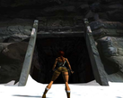 En skärmdump av Tomb Raider 1 som körs på PC