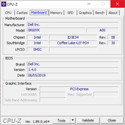 CPU-Z Moderkort