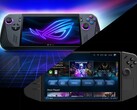 Asus ROG Ally X (överst) och Lenovo Legion Go (nederst).