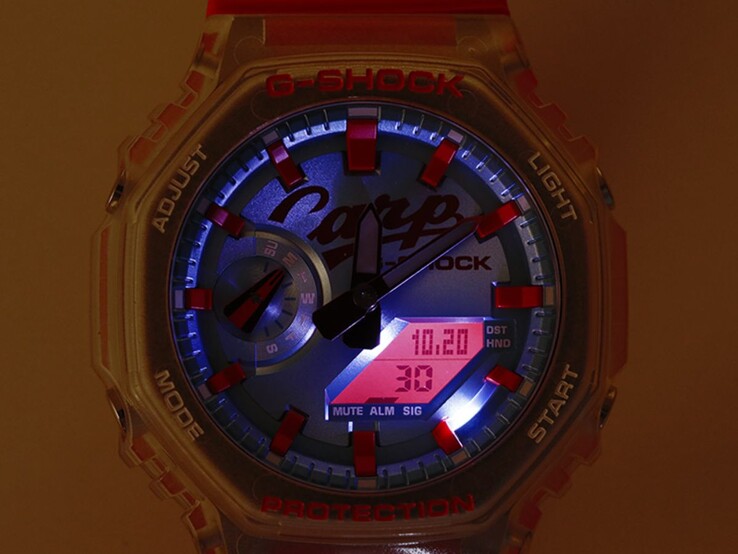 2026 Casio G-Shock x Hiroshima Toyo Carp GA-2100X. (Bildkälla: Hiroshima Toyo Carp butik)