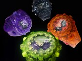 G-Shock GA-V01SKE "Transparent Pack" Medurs från toppen: GA-V01SKE-8A, GA-V01SKE-4A, GA-V01SKE-3A, GA-V01SKE-6A  