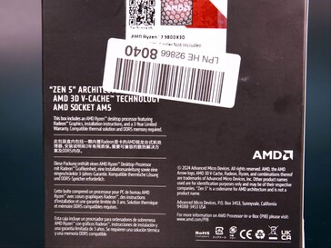 Bilden visar baksidan av den låda som Hardware Busters författare fick. (Bildkälla: Hardware Busters)