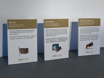 Information om tidiga MSI-grafikkort