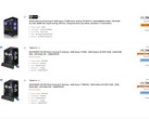 Radeon RX 9070 och 9070 XT-drivna förbyggda datorer har listats på Newegg. (Bildkälla: @Olrak29_ via X)