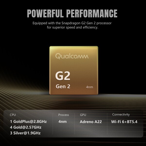 Retroid Pocket G2 drivs av Snapdragon G2 Gen 2. (Bildkälla: Retroid)