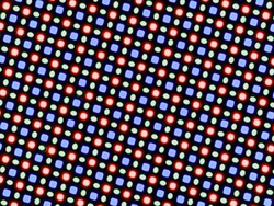 Sub-pixel matris