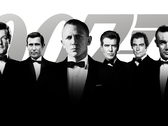 En bild av framstående skådespelare som spelat James Bond (bildkälla: Amazon MGM Studios)