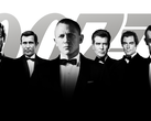 En bild av framstående skådespelare som spelat James Bond (bildkälla: Amazon MGM Studios)