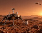 Konceptbild av Kinas Tianwen-3-uppdrag, som syftar till att återföra sten- och jordprover från Mars till jorden.