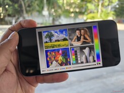 Visning utomhus i skugga