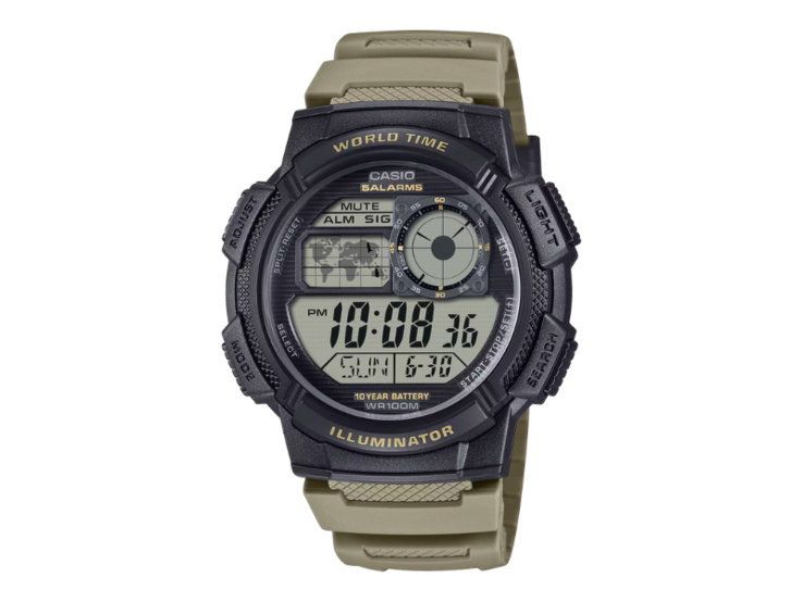 Klockan Casio AE1000W-5AV. (Bildkälla: Casio)
