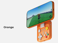 Abxylute M4 Snap-On Controller fästs på smartphones med hjälp av magneter. (Bildkälla: Abxylute)