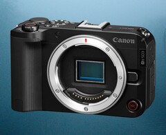 Canon EOS R6 V kommer till stor del att anta designen av EOS R50 V som visas här.