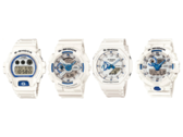 Från vänster till höger, Casio G-Shock DW-6900HDS-7D, GA-110HDS-7A, GA-2100HDS-7A och GA-700HDS-7A. (Bildkälla: @morgan_gshock på Instagram)