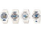 Från vänster till höger, Casio G-Shock DW-6900HDS-7D, GA-110HDS-7A, GA-2100HDS-7A och GA-700HDS-7A. (Bildkälla: @morgan_gshock på Instagram)