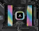 Corsair Vengeance RGB Pro SL DDR4-minne visas i moderkortet (Bildkälla: Corsair)