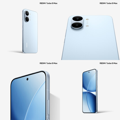 Design av Turbo 5 Max (Bildkälla: Redmi)