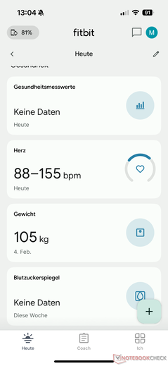 Fitbit-app