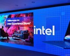 En stor LED-vägg i Intel Experience Store i München (Bildkälla: Benjamin Herzig)