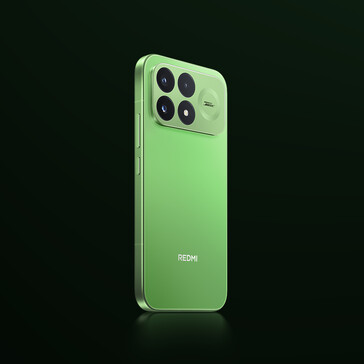 Redmi K100 Pro i grön färgvariant.